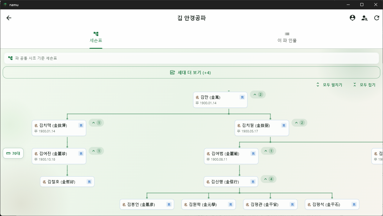 세손표 태블릿 뷰